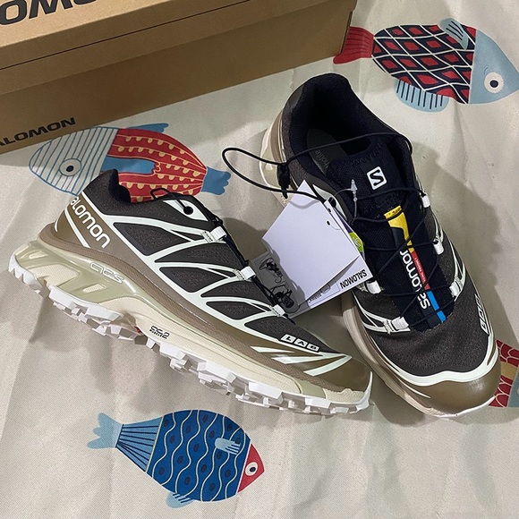 Salomon Other - Salomon S-LAB XT-6 Black and Brown Sneakers